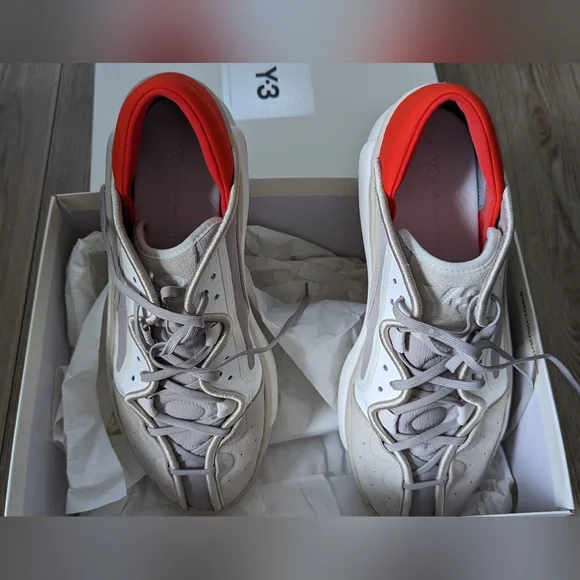 adidas gazelle silver green womens Y-3 Men's Hokori II Bliss / Light Brown / Bold Orange Low Top Sneakers main image 1